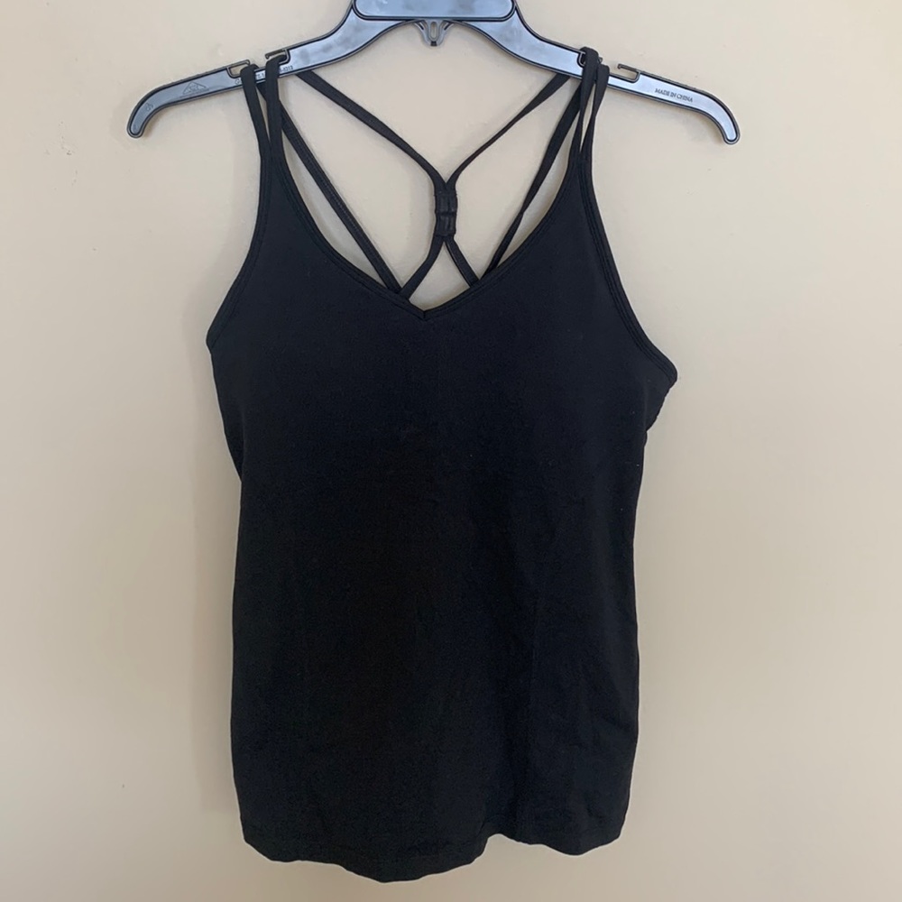 Athleta black tank top